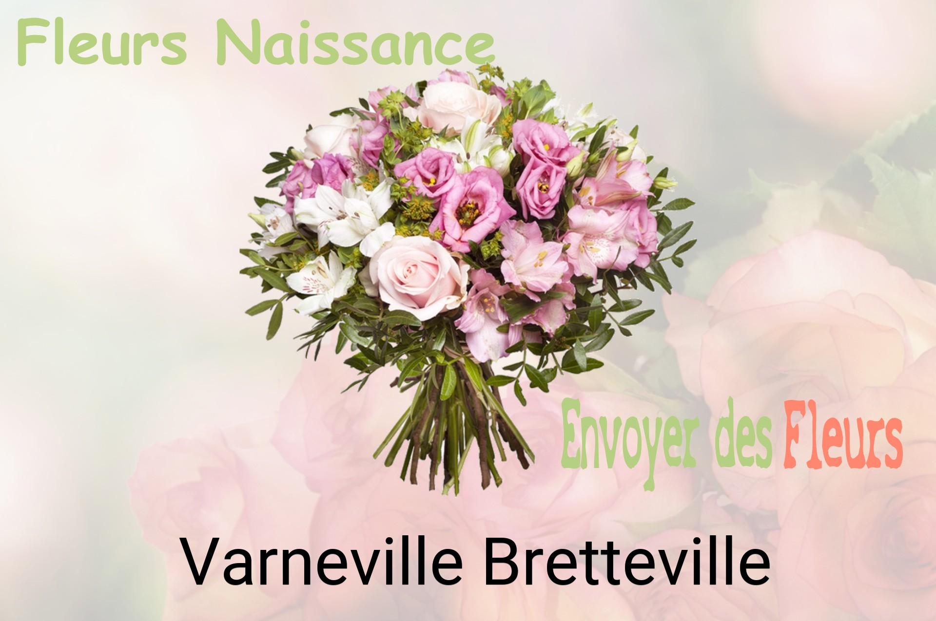 Bouquet de fleurs de naissance livré à Varneville-Bretteville